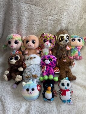 TY Beanie Boos Bundle With Tags